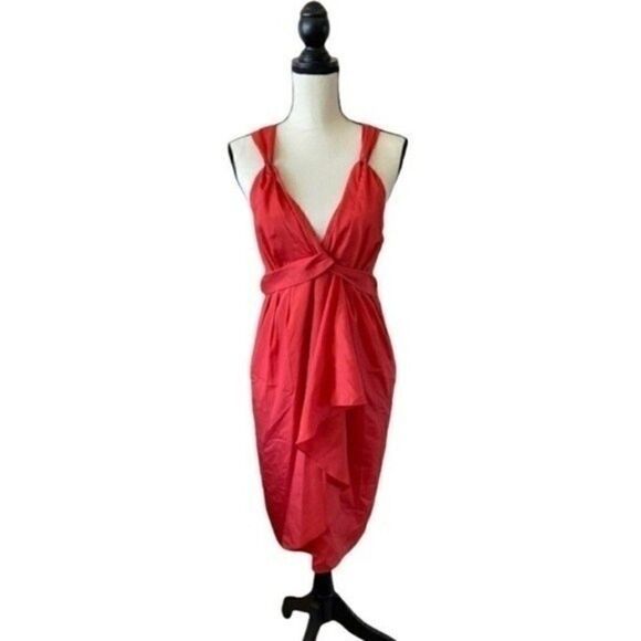BANANA Republic Orange Dress - Picture 1 of 12